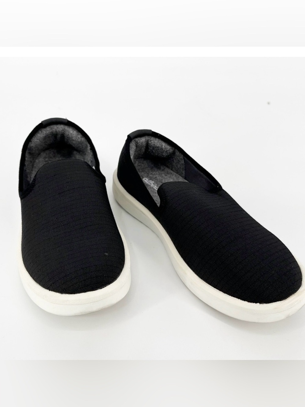All Birds Wool Loungers in Black Size 8